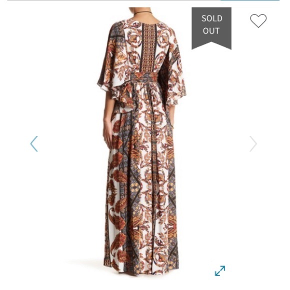 Free People Fern Cream Bohemian Maxi - Picture 4 of 6